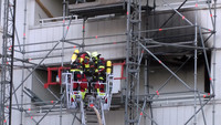 Bad Segerg, Nettenburg, Vitalia, Verletzte, Feuerwehr, Großeinsatz, Hochhaus