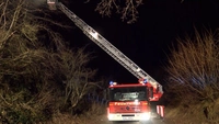 Brandstiftung, Lübeck, Feuer, Gartenlaube, Feuerteufel, Alarm