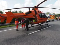 A1, BAB 1, Neustadt, Unfall, Lkw-Unfall, Crash, Lebensgefahr