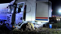 Unfall, LKW, Lübeck, Diesel, Tank, Leck, Sperrung, Feuerwehr, A1, Moisling, Abfahrt