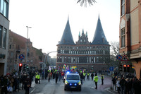 Lübeck, Demonstration, Türkei, Türken, Kurden, Regimegegner, Prügelei