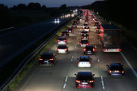 A1, Hitzeschäden, Stau, Buddikate, Schleswig-Holstein