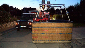 Ballon, Notlandung, Berkenthin, Flughafen, Lübeck