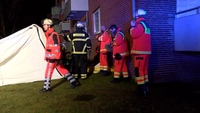 Feuer, Bargteheide, Brandstiftung, Notunterkunft, Stadt, städtisch, Tür, Treppenhaus, verraucht, Evakuierung, SEG, LNA