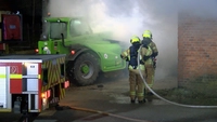 Breitenfelde, Feuer, Scheune, Scheunenbrand, Kreis Lauenburg