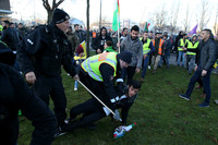 Lübeck, Demonstration, Türkei, Türken, Kurden, Regimegegner, Prügelei