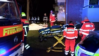 Feuer, Bargteheide, Brandstiftung, Notunterkunft, Stadt, städtisch, Tür, Treppenhaus, verraucht, Evakuierung, SEG, LNA