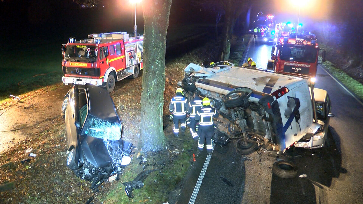 Unfall B207 Heutenull