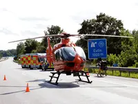 A1, BAB 1, Neustadt, Unfall, Lkw-Unfall, Crash, Lebensgefahr