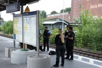 Bad Oldesloe, Regionalexpress, Bewaffneter im Zug, Bundespolizei, Lebensgefahr, Hamburg, Lübeck, Polizeieinsatz, Zugverkehr gestoppt