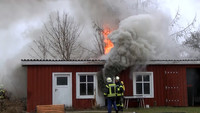 Rondeshagen, Feuer, Behinderteneinrichtung, Schuppen, Werkstatt