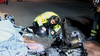 B404, Unfall, eingeklemmte Person, Feuerwehr, Kuddewörde, Kasseeburg, Alkohol