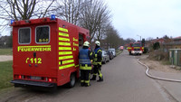 Rondeshagen, Feuer, Behinderteneinrichtung, Schuppen, Werkstatt