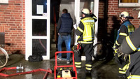 Feuer, Bargteheide, Brandstiftung, Notunterkunft, Stadt, städtisch, Tür, Treppenhaus, verraucht, Evakuierung, SEG, LNA