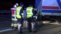 Unfall, LKW, Lübeck, Diesel, Tank, Leck, Sperrung, Feuerwehr, A1, Moisling, Abfahrt