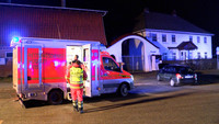 Unfall, B75, Verletzte, NA, Notarzt, RTW, Rettungswagen, Kollission