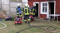 Rondeshagen, Feuer, Behinderteneinrichtung, Schuppen, Werkstatt