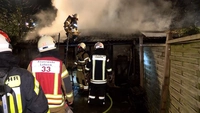 Brandstiftung, Lübeck, Feuer, Gartenlaube, Feuerteufel, Alarm