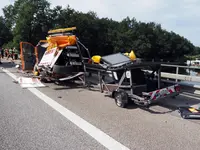 A24, Unfall, Toter, Schwerverletzte