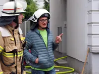 Lübeck, Toter, Feuer, Vatertag, Tragödie, Innensenator Ludger Hinsen