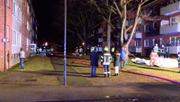 Feuer, Bargteheide, Brandstiftung, Notunterkunft, Stadt, städtisch, Tür, Treppenhaus, verraucht, Evakuierung, SEG, LNA