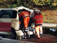 Reinbek, A24, Unfall, Eingeklemmt, Einsatz, Feuerwehr, Lebensgefahr, Schwanger