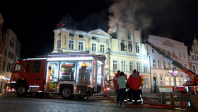 Wismar, Grossfeuer, Altstadtfeuer, Grossbrand